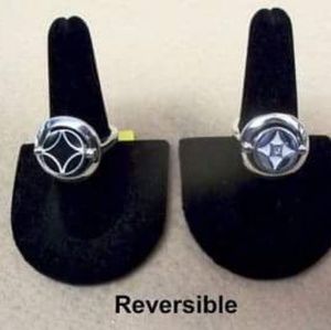 Full circle reverseable ring